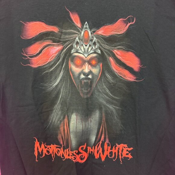 Motionless in White Banshee The Whorror Metal Band Tee 2XL - Picture 2 of 4